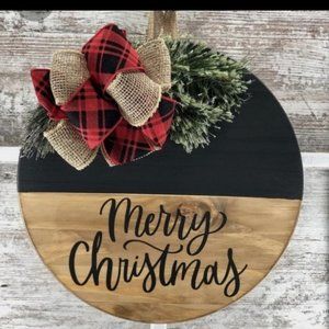 SIGN DOOR DECOR CHRIstmas